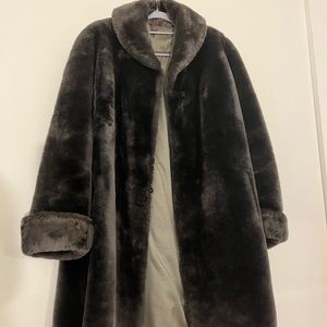 Vintage Sateen Overcoat